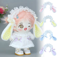 Load image into Gallery viewer, Cute Doll Headband Hair Accessories Handmade Plush Simulation Animal Ears Cute Rabbit Ears Headband Cotton Doll Accessories