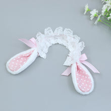 Load image into Gallery viewer, Cute Doll Headband Hair Accessories Handmade Plush Simulation Animal Ears Cute Rabbit Ears Headband Cotton Doll Accessories