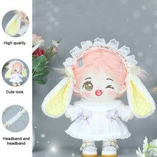 Load image into Gallery viewer, Cute Doll Headband Hair Accessories Handmade Plush Simulation Animal Ears Cute Rabbit Ears Headband Cotton Doll Accessories