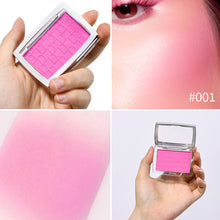 Load image into Gallery viewer, 3D Relief Blush Palette Embossed Powder Blush Peach Pink Coral Tint Makeup Brown Cheek Contour Rouge Face Brightens Cosmetics