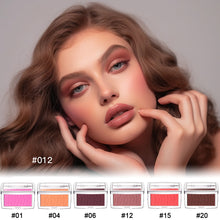 Load image into Gallery viewer, 3D Relief Blush Palette Embossed Powder Blush Peach Pink Coral Tint Makeup Brown Cheek Contour Rouge Face Brightens Cosmetics