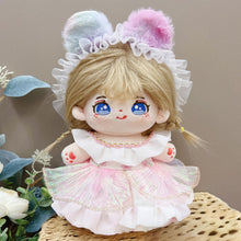 Load image into Gallery viewer, 20CM Cotton Doll Rompers Cartoon Plush Doll Replacement Outfit Lolita Dress Playing House Accessories Mini Clothes