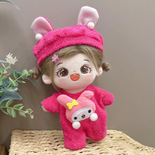 Load image into Gallery viewer, 20CM Cotton Doll Rompers Cartoon Plush Doll Replacement Outfit Cute Dress Playing House Accessories Mini Clothes