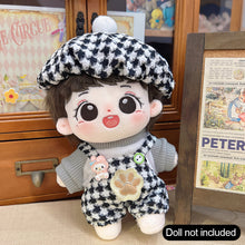 Load image into Gallery viewer, 20CM Cotton Doll Rompers Cartoon Plush Doll Replacement Outfit Lolita Dress Playing House Accessories Mini Clothes
