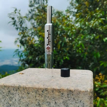 Load image into Gallery viewer, Telescopic Glass Hardware Dry Burning Pipe Pipe Glass Twisty Blunt Dry Outdoor Travel Tobacco Accessories For Men