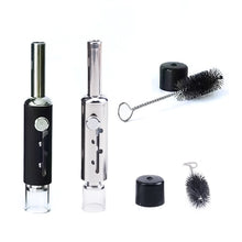 Load image into Gallery viewer, Telescopic Glass Hardware Dry Burning Pipe Pipe Glass Twisty Blunt Dry Outdoor Travel Tobacco Accessories For Men