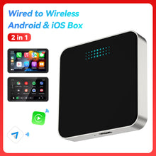 Load image into Gallery viewer, Car Smart Android Auto Wireless Carplay Ai Box Adapter Wired To Wireless Adapter Carplay Plug And Play For lPhone Phone