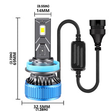 Load image into Gallery viewer, 1PC LED Car Headlight LED Lamp High and Low Beam Bulbs Automobiles Lamp 4500LM Lights H1 H3 H4 H7 H11 9005 9006 9012