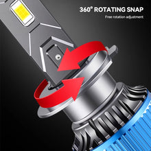 Load image into Gallery viewer, 1PC LED Car Headlight LED Lamp High and Low Beam Bulbs Automobiles Lamp 4500LM Lights H1 H3 H4 H7 H11 9005 9006 9012