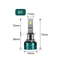 Load image into Gallery viewer, 1PC H1 H4 H7 H11 9005 9006 LED Car Headlight LED Lamp High and Low Beam Bulbs Automobiles Lamp 40000LM Lights White