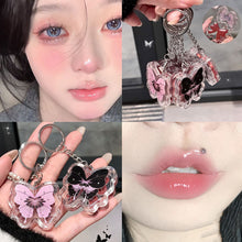 Load image into Gallery viewer, 4 Colors Moisturizing Hydrating Water-light Lip Gloss Long-lasting Non-sticky Butterfly Solid Lip Glaze Lip Makeup Cosmetics