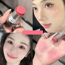 Load image into Gallery viewer, High Gloss Blusher Stick Waterproof Long-lasting Natural Brightening Fine Flashing Portable Blusher Face Makeup Cosmetics