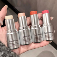 Load image into Gallery viewer, High Gloss Blusher Stick Waterproof Long-lasting Natural Brightening Fine Flashing Portable Blusher Face Makeup Cosmetics