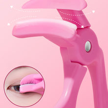 Load image into Gallery viewer, Portable Borderless Eyelash Curler Natural Curling Long-lasting Shaping Wide Angle Eyelash Curler Eyelash Tool