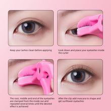 Load image into Gallery viewer, Portable Borderless Eyelash Curler Natural Curling Long-lasting Shaping Wide Angle Eyelash Curler Eyelash Tool
