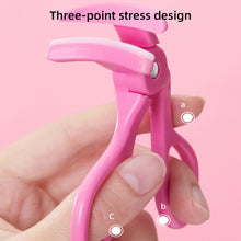 Load image into Gallery viewer, Portable Borderless Eyelash Curler Natural Curling Long-lasting Shaping Wide Angle Eyelash Curler Eyelash Tool
