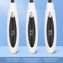 Load image into Gallery viewer, Electric Heating Curling Eyelash Curler USB Charging Portable Three-speed Temperature Control Eyelash Curler Eyelash Tool