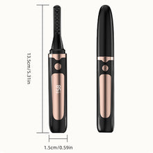 Load image into Gallery viewer, USB Charging Electric Eyelash Curler Four-speed Temperature Control Electric Heating Curling Eyelash Curler Long-lasting Shaping Eyelash Tool