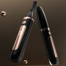 Load image into Gallery viewer, USB Charging Electric Eyelash Curler Four-speed Temperature Control Electric Heating Curling Eyelash Curler Long-lasting Shaping Eyelash Tool