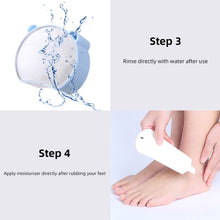 Load image into Gallery viewer, Double-sided Nano-glass 2-in-1 Foot Grinder Hair Remover Convenient Washable Manual Exfoliator Foot Care Tool Hair Removal Tool