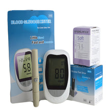 Load image into Gallery viewer, Blood Glucose Meter Household Precision Auto Coding Blood Glucose Monitor Test Paper Blood Measuring Instrument Health Monitoring