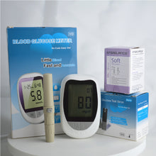 Load image into Gallery viewer, Blood Glucose Meter Household Precision Auto Coding Blood Glucose Monitor Test Paper Blood Measuring Instrument Health Monitoring