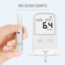 Load image into Gallery viewer, Household Precision Blood Glucose Meter Automatic Non-adjustable Code Blood Glucose Monitor Test Paper Blood Glucose Measuring Instrument