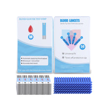 Load image into Gallery viewer, Household Precision Blood Glucose Meter Automatic Non-adjustable Code Blood Glucose Monitor Test Paper Blood Glucose Measuring Instrument