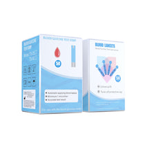 Load image into Gallery viewer, Household Precision Blood Glucose Meter Automatic Non-adjustable Code Blood Glucose Monitor Test Paper Blood Glucose Measuring Instrument
