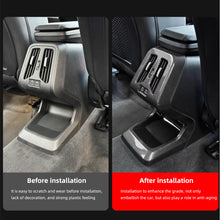 Load image into Gallery viewer, Car Rear Air Conditioning Outlet Vent Cover Trim Sticker Accessories Carbon Fiber ABS Style For BMW X1 U11 2023 2024