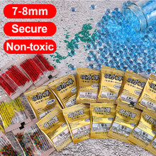 Load image into Gallery viewer, 5Packs 7-8MM Multi-Color Strengthen And Harden Water Bomb Children's Toy Water Bomb Gun Special Accessories