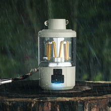 Load image into Gallery viewer, Outdoor Camping Retro Camping Light Waterproof Atmosphere Hand Light LED Long Life Flashlight Portable Power Bank