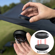 Load image into Gallery viewer, 1PC Outdoor Camping Tent Canopy Magnetic Hook Portable Camping Light Holder Car Interior Hook