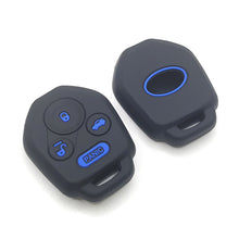 Load image into Gallery viewer, Silicone 3 Button Remote Control Key Case Cover Holder Car Key Cover Auto Accessories for Toyota 86 Subaru Forester XV Crosstrek Forester Outback Legacy