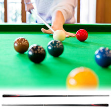 Load image into Gallery viewer, 1PC 145CM 1/2 Split Carbon Fiber Billiard Cue 9MM Small Head Snooker Cue Stick Billiard Supplies