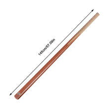 Load image into Gallery viewer, 145CM 1/2 Split Ash Billiard Cue 10MM Club Head Double Section Hand Fork Lever Billiard Supplies