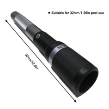 Load image into Gallery viewer, 1PC Pool Cue Universal Sleeve Handlebar Metal Extender For Snooker Cue Pool Cue Billiard Accessories