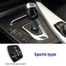 Load image into Gallery viewer, 3Pcs/Set Car Gear Shift Knob Panel Gear Button Cover Emblem Performance Transmitting Sticker For BMW 1 2 3 4 5 7 Series X1 X3 X4 X5 X6 M3 M5