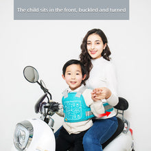 Load image into Gallery viewer, Adjustable High Strength Motorcycle Bicycle Bike Safety Seat Reflective Belt Strap for Kids Children Harness