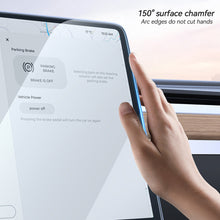 Load image into Gallery viewer, Car GPS Navigation High-definition Tempered Glass Screen Dashboard Display Protector Cover Interior Protective Film Accessories With Tool For Tesla Model 3 Y