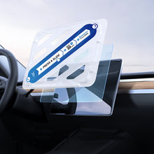 Load image into Gallery viewer, Car GPS Navigation High-definition Tempered Glass Screen Dashboard Display Protector Cover Interior Protective Film Accessories With Tool For Tesla Model 3 Y