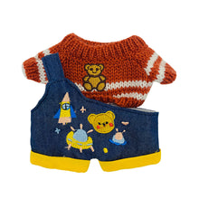 Load image into Gallery viewer, 20CM Cotton Doll Rompers Cartoon Plush Doll Replacement Outfit Playing House Accessories Mini Clothes