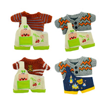Load image into Gallery viewer, 20CM Cotton Doll Rompers Cartoon Plush Doll Replacement Outfit Playing House Accessories Mini Clothes