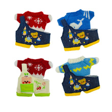 Load image into Gallery viewer, 20CM Cotton Doll Rompers Cartoon Plush Doll Replacement Outfit Playing House Accessories Mini Clothes