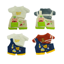 Load image into Gallery viewer, 20CM Cotton Doll Rompers Cartoon Plush Doll Replacement Outfit Playing House Accessories Mini Clothes