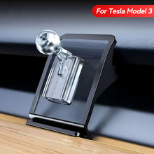Load image into Gallery viewer, 17mm Car Bracket Base Soft Adhesive Flexible Movable 360 Degree Rotation for Tesla Model 3 Highland 2023-2024
