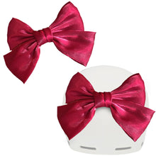 Load image into Gallery viewer, Motorcycle Helmet Decoration Electric Bike Helmet Silks and Satins Bow Style for Car Body Decoration Accessories Bowknot For Girl Women