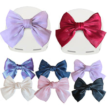 Load image into Gallery viewer, Motorcycle Helmet Decoration Electric Bike Helmet Silks and Satins Bow Style for Car Body Decoration Accessories Bowknot For Girl Women