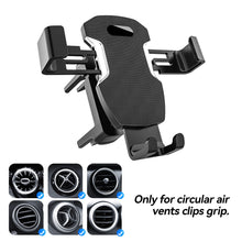 Load image into Gallery viewer, Car Air Vent Mount Holder Phone Holder Mobile Mount Stand Phone Holder for Cellphone Mobile Cell Phone GPS Support