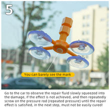 Load image into Gallery viewer, Car Windshield Repair Kit Glass Suction Cup Repair Tools Quick Fix Car Cracked Glass Windscreen Resin Sealer DIY Auto Window Screen Polishing